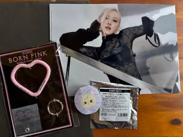 BLACKPINK 로제 ROSE BORNPINK 라이브 투어 굿즈 3종
