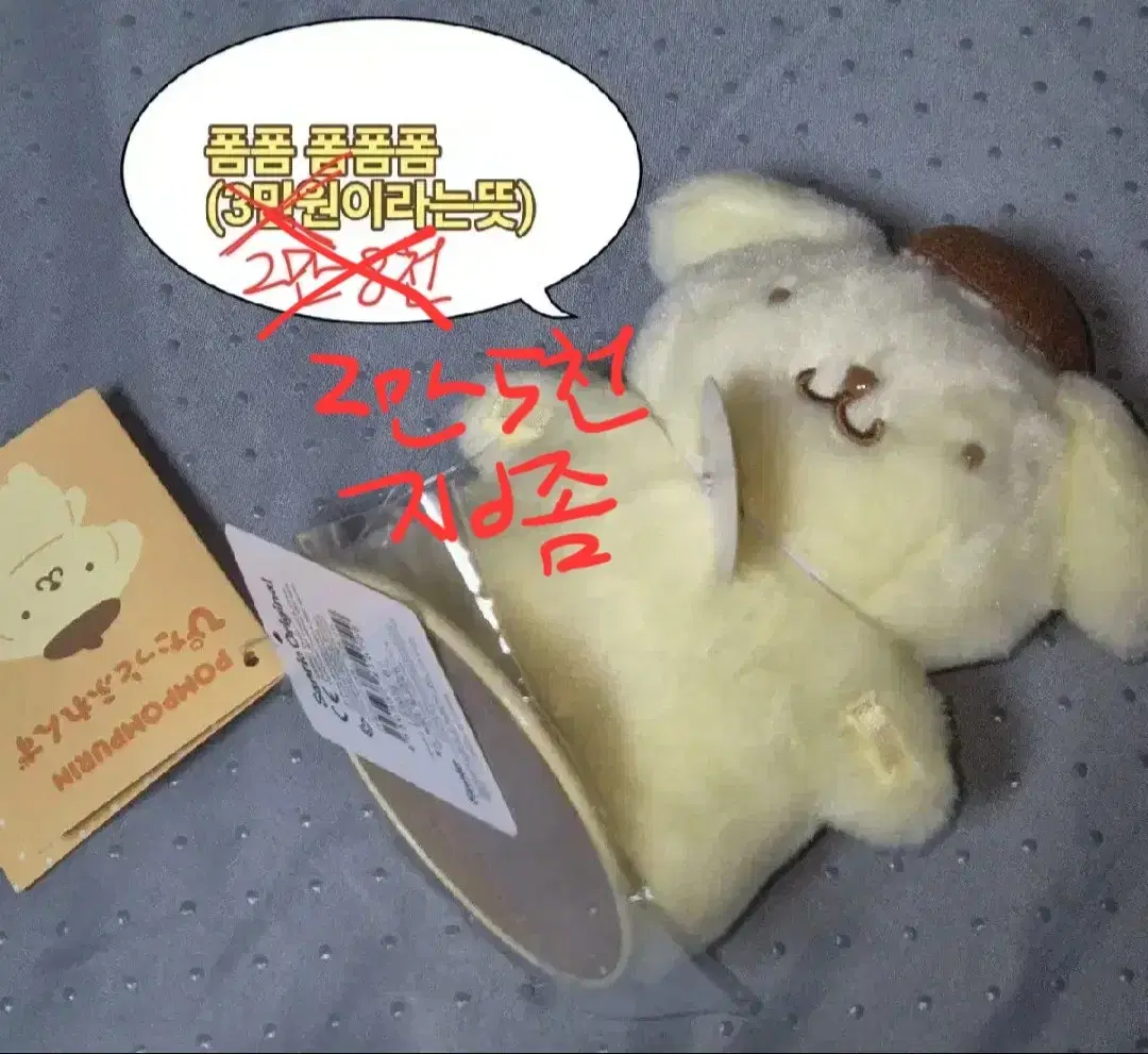 (Quick Cash) Pompompurin Pitatto Doll, bonus included