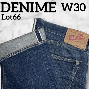DENIME 드님 Lot66 스트레이트 데님 셀비치 빨간색 귀 W30
