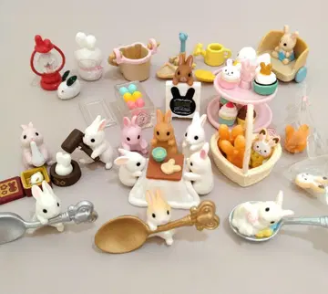 캡슐 토이 미니어처 피규어 실바니아 마이멜로디 토끼 묶음 판매
