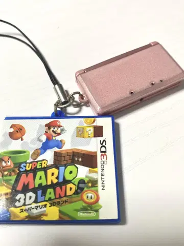 슈퍼 마리오 3D 랜드 3DS 가챠가챠 스트랩 마리오 닌텐도