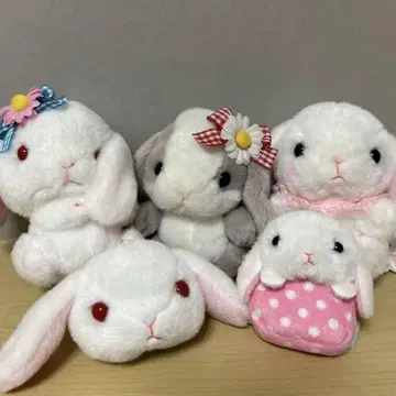 포테우사롭피 토끼 키링 파우치 레어 레어