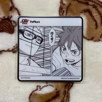 하이큐 히나타 쇼요 츠키시마 케이 아크릴 코스터 점프 카페