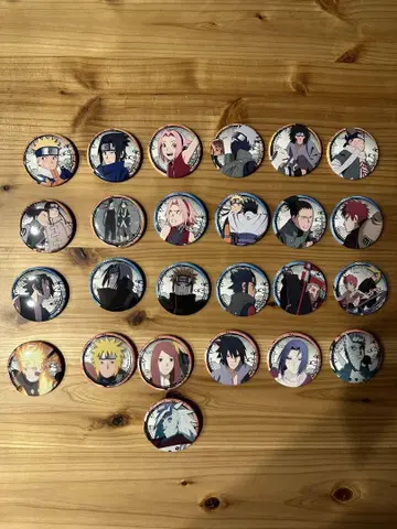 NARUTO 20주년 기념 캔뱃지