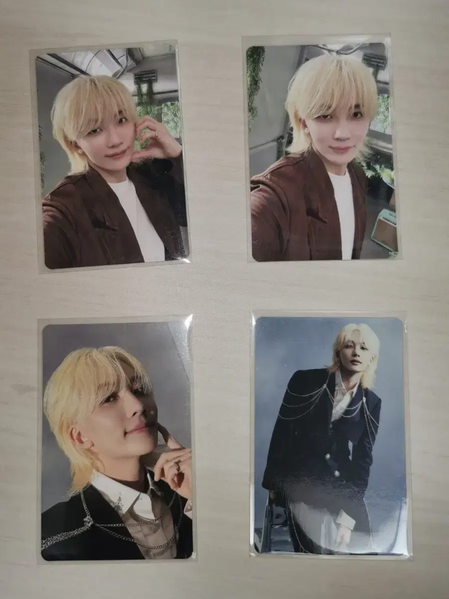 4장 일괄)세븐틴 소비기한 정한 포카 통상반 limited AB