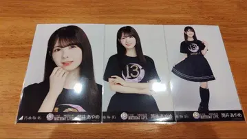노기자카46 츠츠이 아야메 13thBD 라이브 티셔츠 브로마이드 컴프