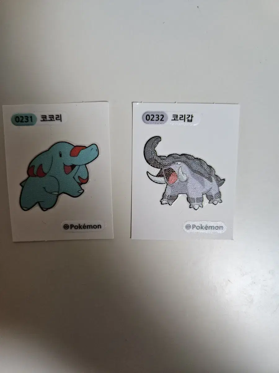 포켓몬스터 코리갑, 코코리 띠부씰
