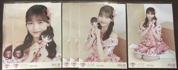 =LOVE 이코러브 봉제 인형 마스코트 브로마이드 타카마츠 히토미