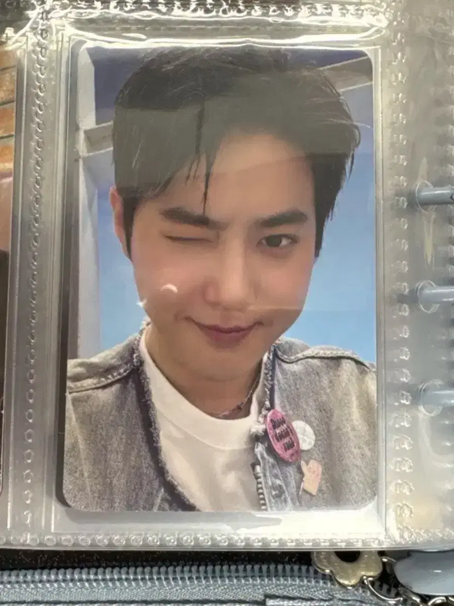 sm 더퓨처 캡슐 엑소 수호 포카
