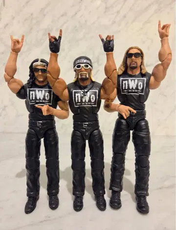 WWE WCW nWo 헐크 호건 내쉬 홀 프로레슬링 피규어