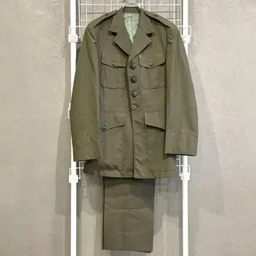 새상품급 USMC 드레스 자켓 트라우저 셋업 70년대 80년대