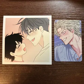 한국 bl 물가의 밤 2 한국판 혜택 브로마이드 포토 카드 euja