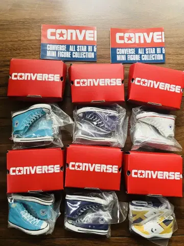 새상품 CONVERSE ALL STAR 미니어처 컬렉션 가챠 6개