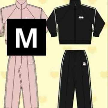 라부이즈 스모피 펑치 저리 상하의 세트 돈키 블랙 M