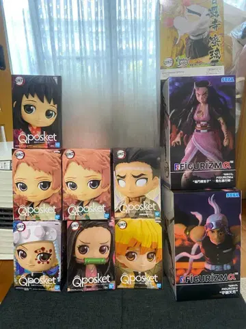 귀멸의 칼날 Qposket FiguRizma 등 피규어 10종 세트