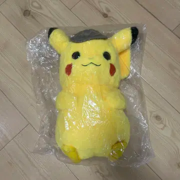 TAKARA TOMY 명탐정 피카츄 봉제 인형 미사용 포켓몬