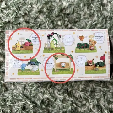 포켓몬 포켓몬 정원 나뭇잎 사이로 비치는 햇살 피규어
