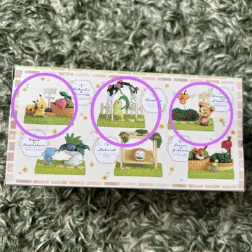 포켓몬 포켓몬 정원 나뭇잎 사이로 비치는 햇살 피규어 미개봉
