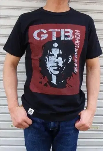MOMOTARO JEANS 티셔츠 모모타로 진 레볼루션