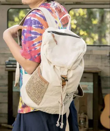 미사용 새상품 차이하네 데이백 타르초 백팩 남성용/여성용