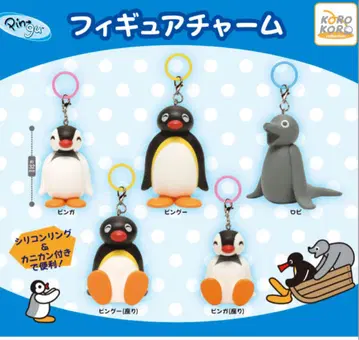 핑구 pingu 피규어 참 5종 세트 가챠 풀 컴플리트