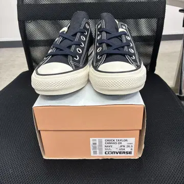 CONVERSE ADDICT 척 테일러 OX 네이비 8