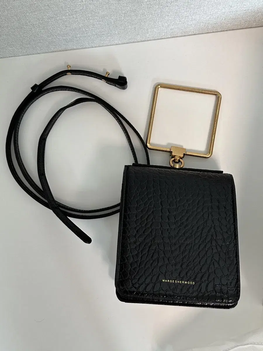Marge Sher Wood Pump Handle Bag