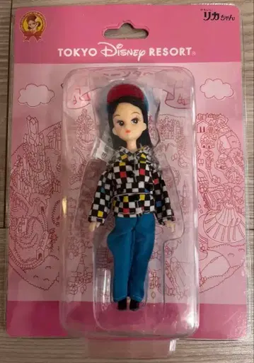 도쿄 디즈니 리조트 캐스트 코스튬 리카짱 인형 투온타운