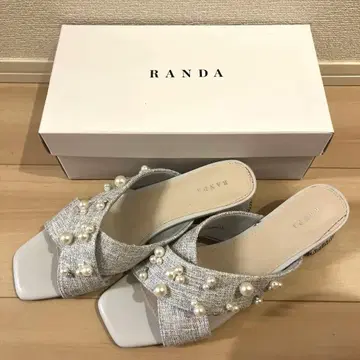 RANDA 샌들 펄 그레이