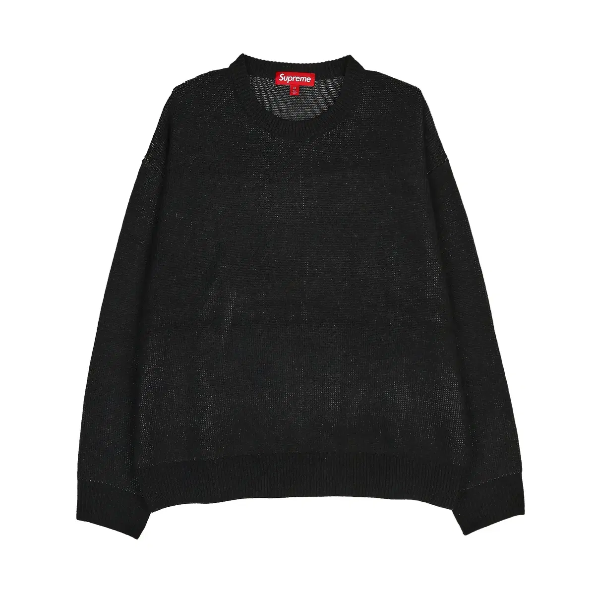 [M] 슈프림 퍽 머니 스웨터 블랙 - 24FW