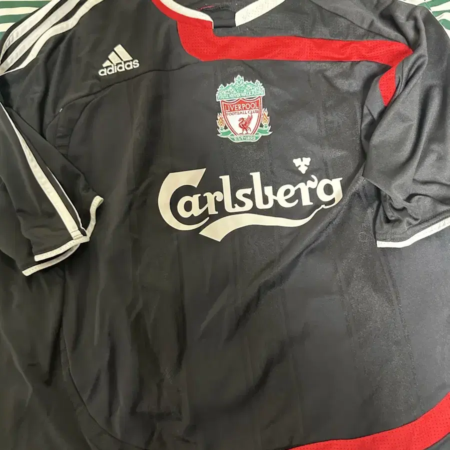 Liverpool 07-08 Season Gerrard Jersey Size Overseas XL on