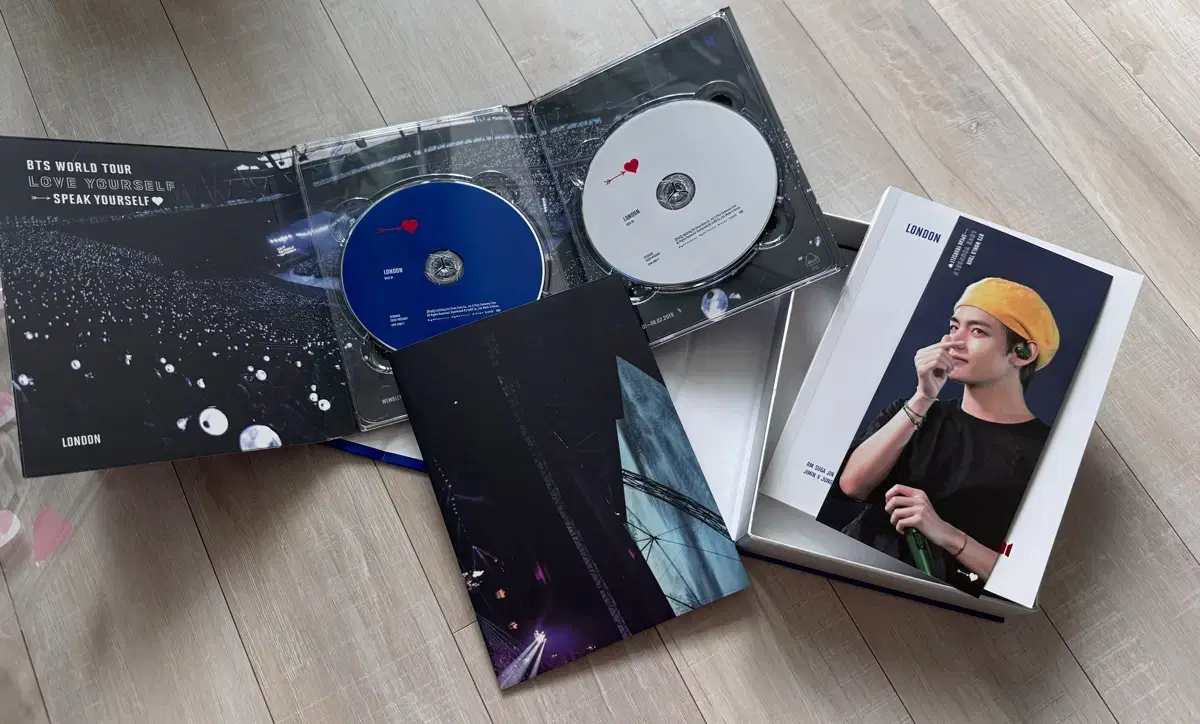 방탄 스픽콘 런던콘서트 dvd 풀박
