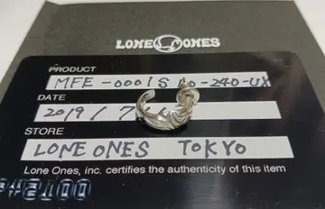 LONE ONES 카프 후프 귀걸이
