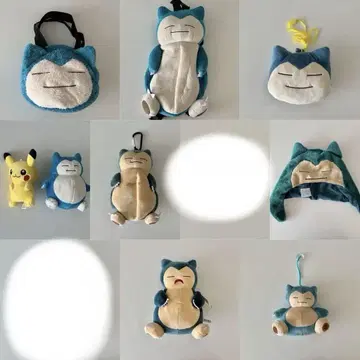 카비곤 + 피카츄 세트 9종