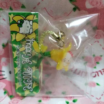 도치기 닛코 키스게 버전 키티 네즈케 지역 특산품 스트랩 2003년 꽃