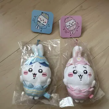부활절이 다가오는 마스코트 치이카와 (먼작귀) 하치와레 2종 세트
