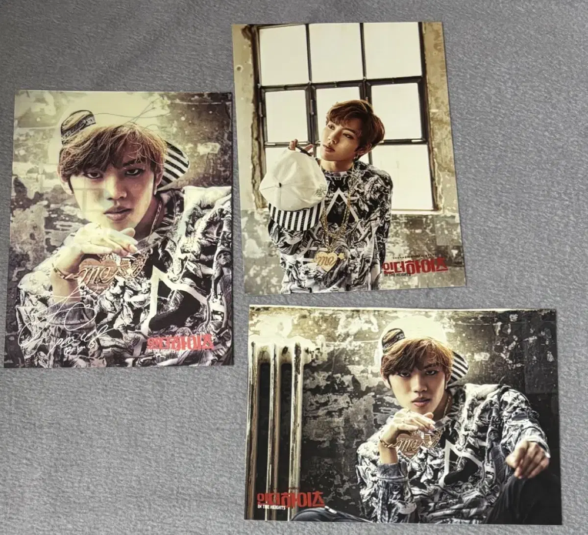 infinite jang dongwoo mu In the Heights postcard wts