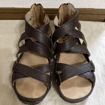 hiromichi nakano 가죽 샌들 여성용 23cm