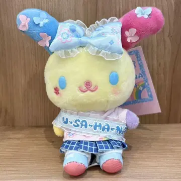 우사하나 마스코트 홀더 #산리오 학원 반짝임 축제 산리오 봉제 인형
