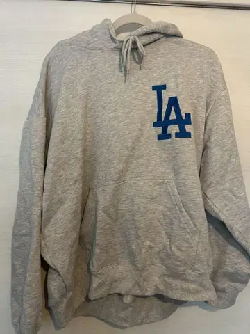 LA Dodgers 후드티 그레이