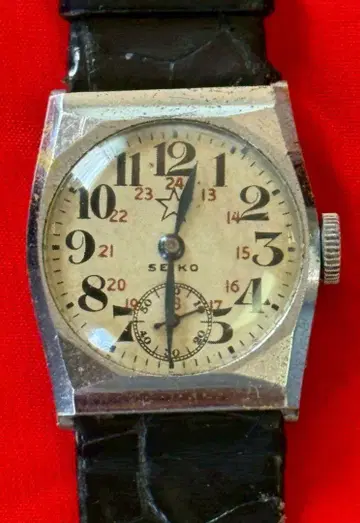 SEIKO 세이코 일본군 육군 장교 손목시계 작동품