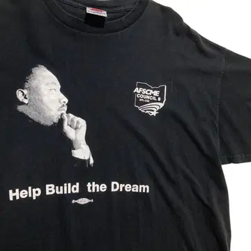 90s 킹 목사 티셔츠 USA제