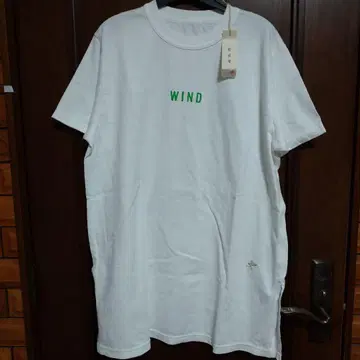 카이세도 화이트 WIND 티셔츠 사이즈 2