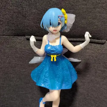 Re:ZERO 렘 피규어 파란 드레스