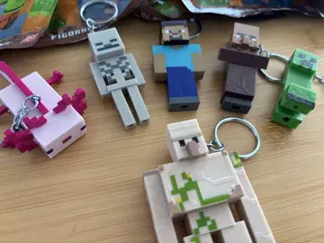 마인 크라프트 Minecraft 키링 키체인 6종 세트