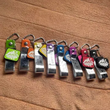 AAA PARTY 사인 포함 실버 테이프 홀더 8개 세트