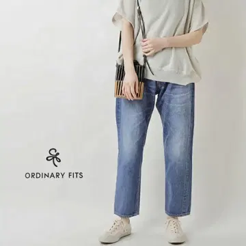 새상품 ORDINARY FITS 오디너리 핏츠 루즈 앵클 데님