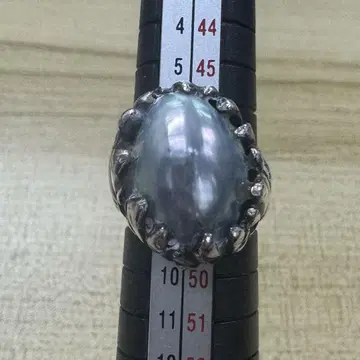 조지 젠슨 실버 반지 문스톤 8호