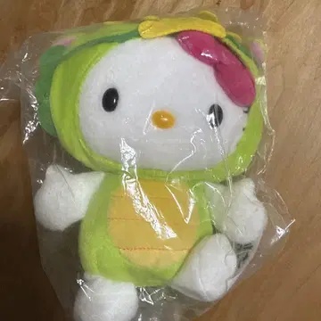 헬로키티 드래곤 의상 봉제 인형 야쿠르트 한정판