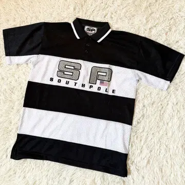 사우스폴 SP 메쉬 피케 셔츠 폴리에스테르 M